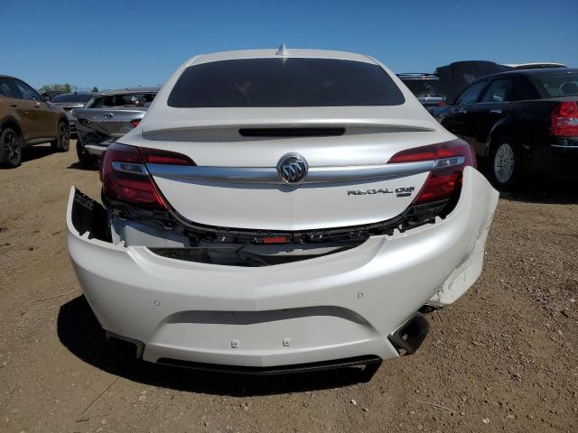 2G4GU5GX1H9139828 - 2017 BUICK REGAL GS WHITE photo 6