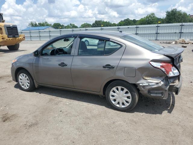 3N1CN7AP3GL865841 - 2016 NISSAN VERSA S GRAY photo 2