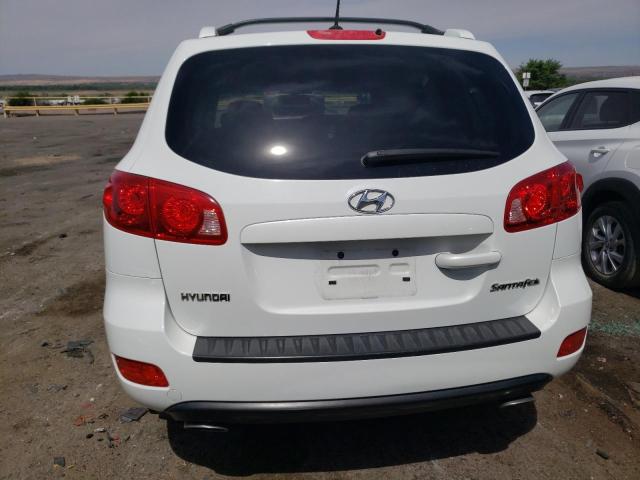 5NMSH13E87H120654 - 2007 HYUNDAI SANTA FE SE WHITE photo 6