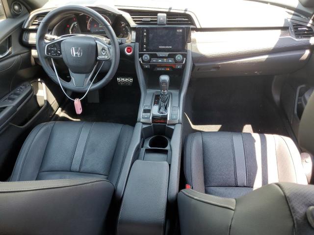 SHHFK7H96JU218607 - 2018 HONDA CIVIC SPORT TOURING SILVER photo 8