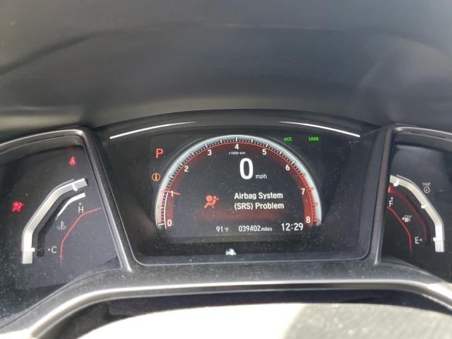 SHHFK7H96JU218607 - 2018 HONDA CIVIC SPORT TOURING SILVER photo 9