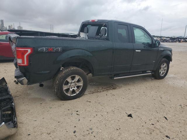 1FTEX1EP1GFB52471 - 2016 FORD F150 SUPER CAB GREEN photo 3