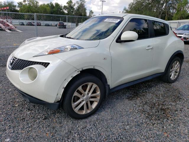 JN8AF5MR4BT021416 - 2011 NISSAN JUKE S WHITE photo 1