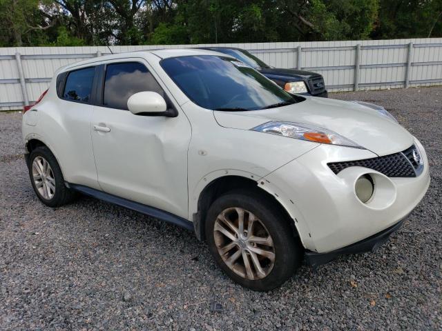 JN8AF5MR4BT021416 - 2011 NISSAN JUKE S WHITE photo 4