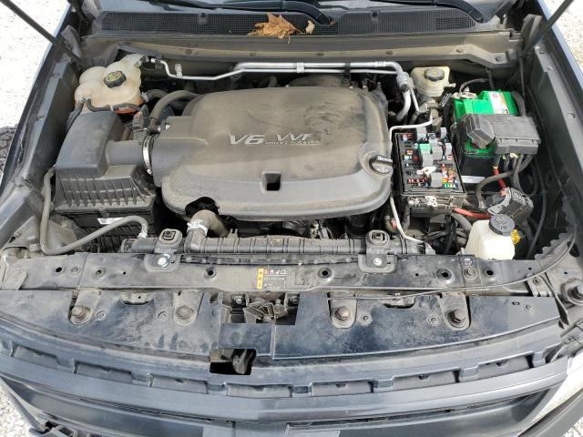 1GCGTEEN0H1260086 - 2017 CHEVROLET COLORADO ZR2 BLACK photo 11