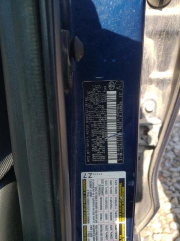 2T1KR32E27C666172 - 2007 TOYOTA COROLLA MA XR BLUE photo 12