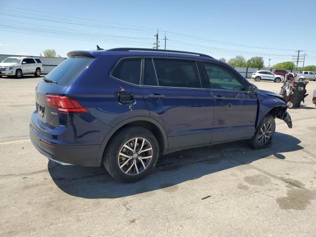 3VV0B7AX4MM150096 - 2021 VOLKSWAGEN TIGUAN S BLUE photo 3