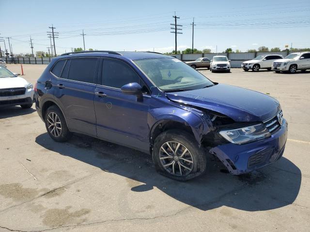 3VV0B7AX4MM150096 - 2021 VOLKSWAGEN TIGUAN S BLUE photo 4