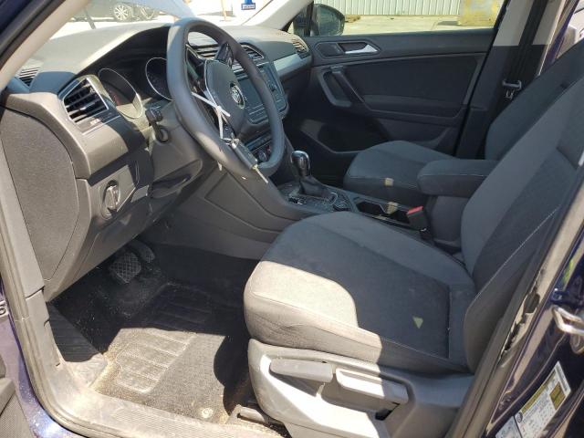 3VV0B7AX4MM150096 - 2021 VOLKSWAGEN TIGUAN S BLUE photo 7