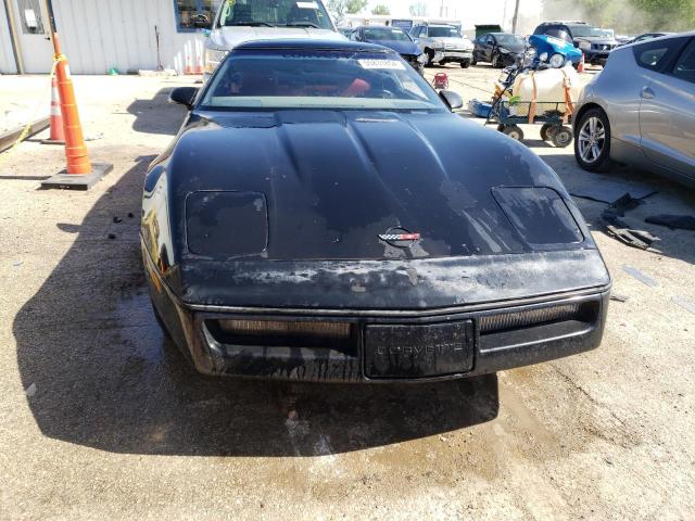 1G1YY0788F5132452 - 1985 CHEVROLET CORVETTE BLACK photo 5