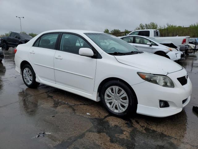 1NXBU40E89Z128617 - 2009 TOYOTA COROLLA BASE თეთრი ფოტო 4
