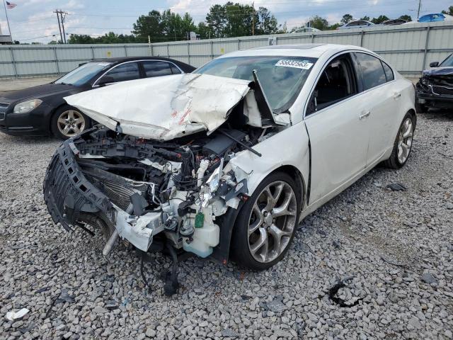 2G4GV5GV8C9138471 - 2012 BUICK REGAL GS Ақ фото 1
