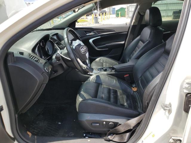 2G4GV5GV8C9138471 - 2012 BUICK REGAL GS Ақ фото 7