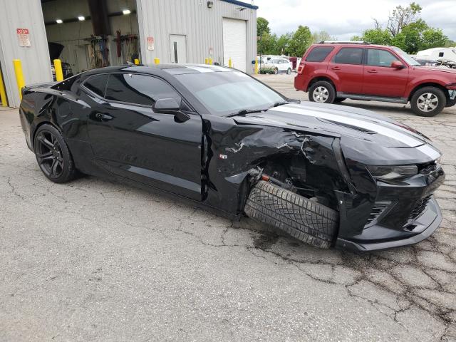 1G1FE1R73J0166041 - 2018 CHEVROLET CAMARO SS BLACK photo 4