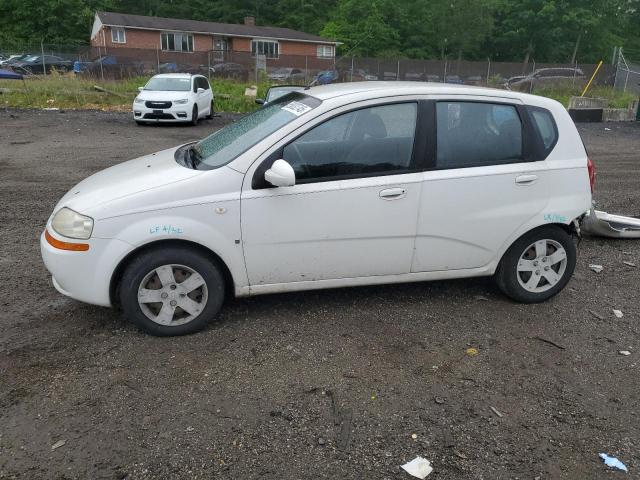 KL1TD66637B747565 - 2007 CHEVROLET AVEO BASE 白色 照片 1