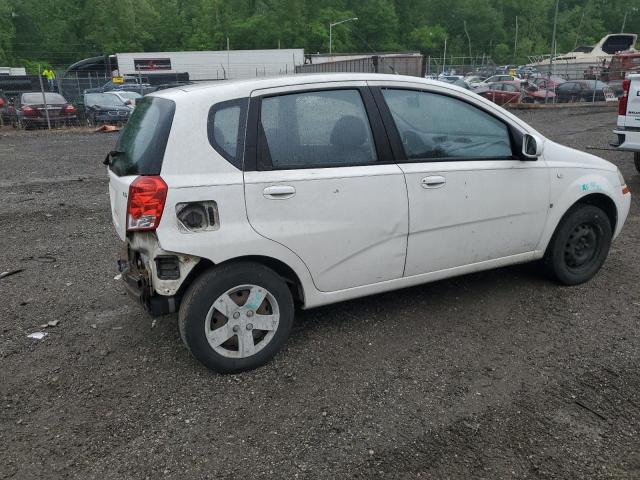 KL1TD66637B747565 - 2007 CHEVROLET AVEO BASE 白色 照片 3