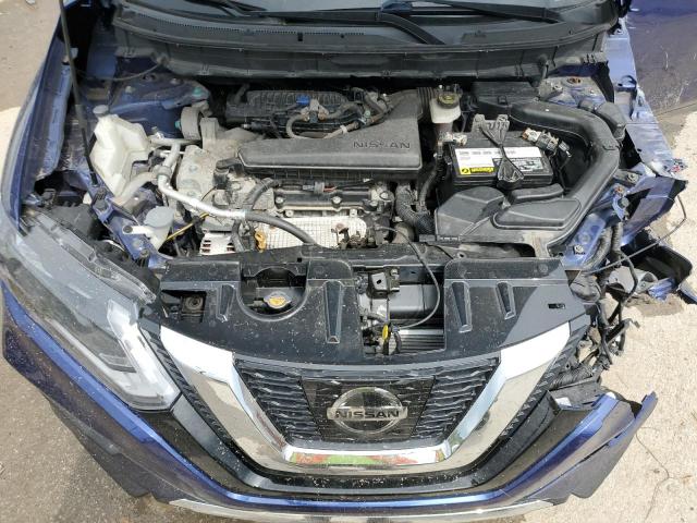 KNMAT2MTXHP580288 - 2017 NISSAN ROGUE S BLUE photo 12