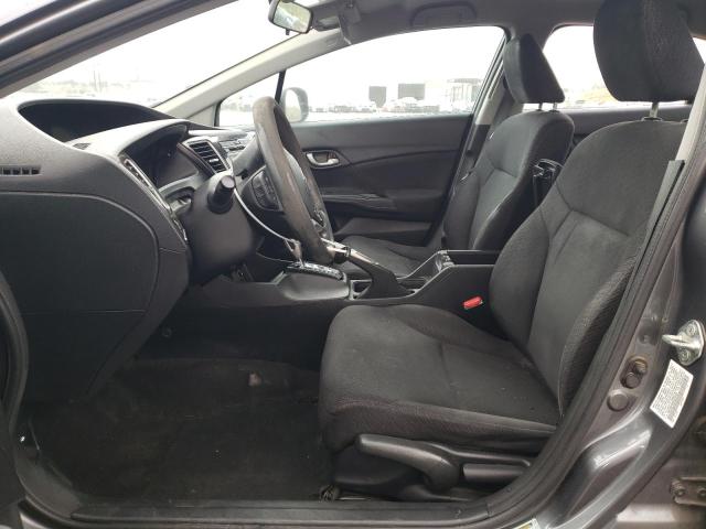19XFB2F59DE279223 - 2013 HONDA CIVIC LX GRAY photo 7