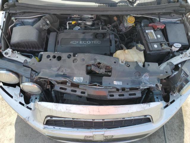 1G1JA5SH6D4107384 - 2013 CHEVROLET SONIC LS SILVER photo 11