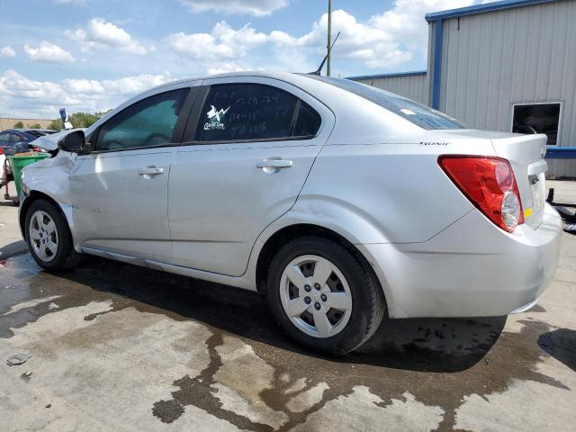 1G1JA5SH6D4107384 - 2013 CHEVROLET SONIC LS SILVER photo 2