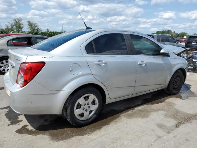 1G1JA5SH6D4107384 - 2013 CHEVROLET SONIC LS SILVER photo 3