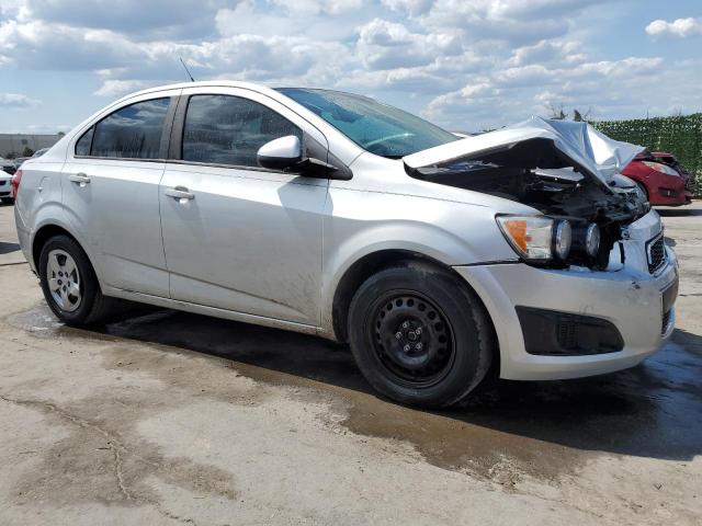 1G1JA5SH6D4107384 - 2013 CHEVROLET SONIC LS SILVER photo 4