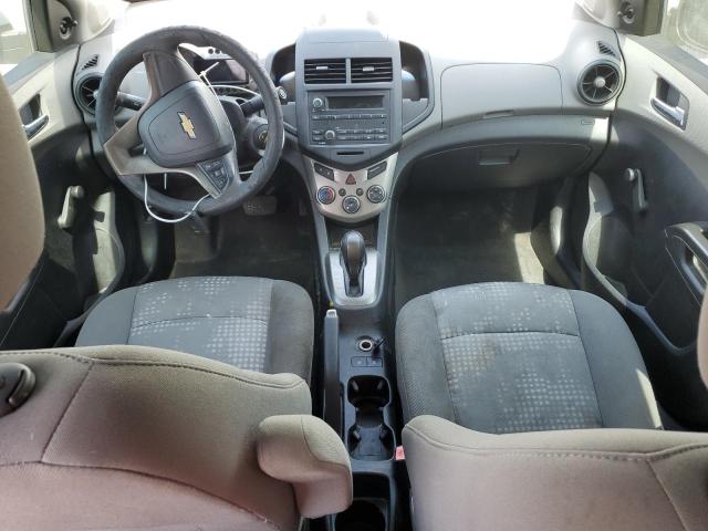 1G1JA5SH6D4107384 - 2013 CHEVROLET SONIC LS SILVER photo 8