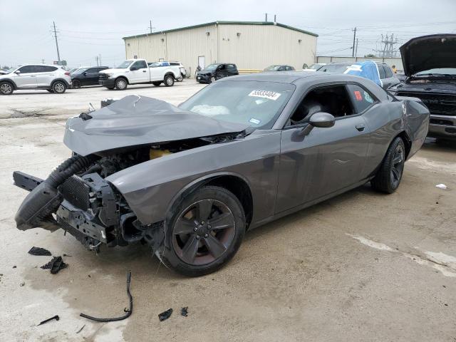 2C3CDZAGXKH677853 - 2019 DODGE CHALLENGER SXT GRAY photo 1