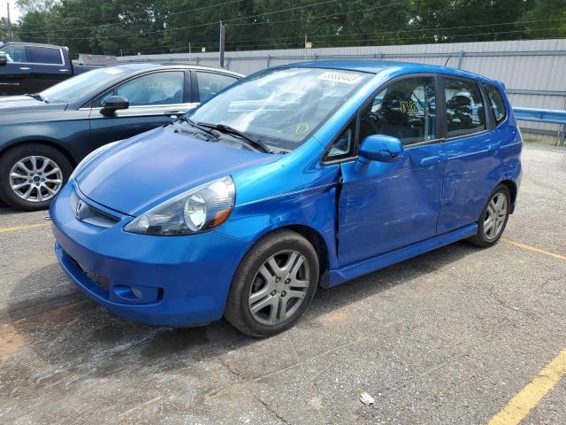 JHMGD37667S048761 - 2007 HONDA FIT S 蓝色 照片 1