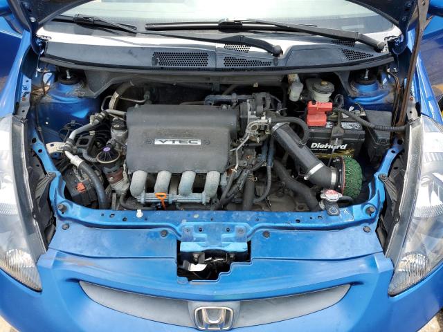 JHMGD37667S048761 - 2007 HONDA FIT S 蓝色 照片 11