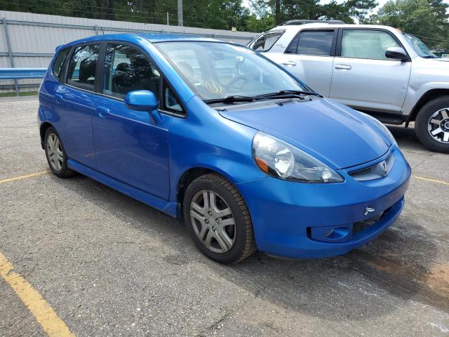 JHMGD37667S048761 - 2007 HONDA FIT S 蓝色 照片 4