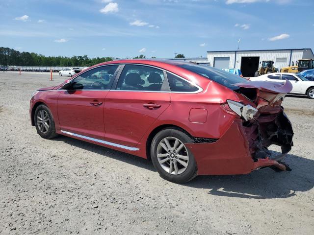 5NPE34AF9GH318364 - 2016 HYUNDAI SONATA SPORT RED photo 2