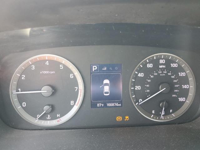 5NPE34AF9GH318364 - 2016 HYUNDAI SONATA SPORT RED photo 9