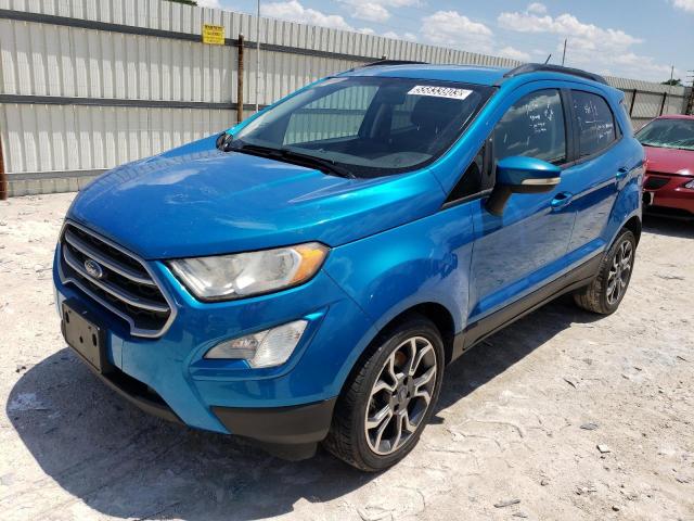MAJ3P1TE8JC237458 - 2018 FORD ECOSPORT SE 蓝色 照片 1