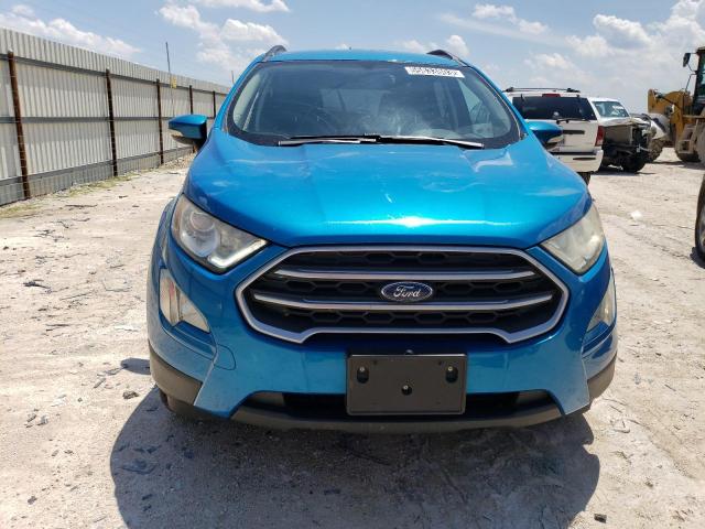 MAJ3P1TE8JC237458 - 2018 FORD ECOSPORT SE 蓝色 照片 5
