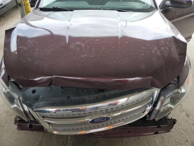 1FAHP2EW9BG164273 - 2011 FORD TAURUS SEL BURGUNDY photo 11