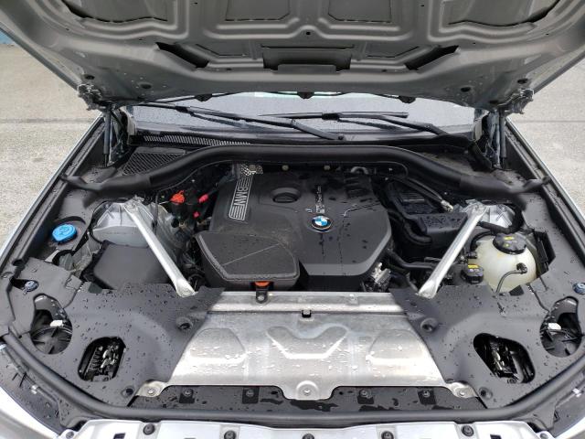 5UXTR9C55KLP87946 - 2019 BMW X3 XDRIVE30I SILVER photo 12