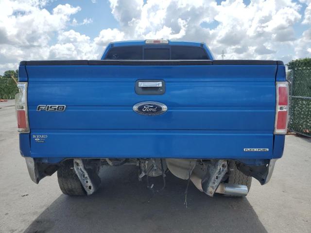 1FTFW1CF9EKF69777 - 2014 FORD F150 SUPERCREW BLUE photo 6