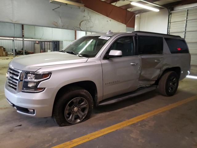 1GNSKHKC4GR113925 - 2016 CHEVROLET SUBURBAN K1500 LT SILVER photo 1