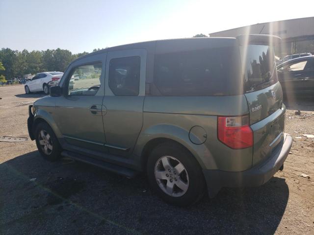 5J6YH28685L000294 - 2005 HONDA ELEMENT EX GREEN photo 2