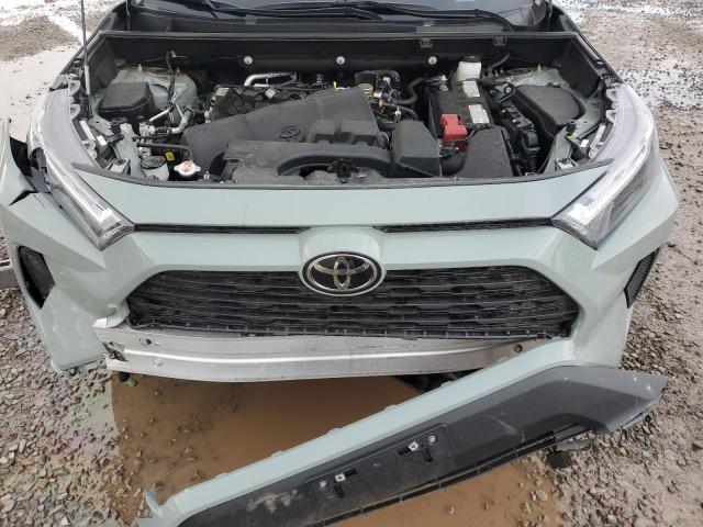 2T3P1RFV2PW372478 - 2023 TOYOTA RAV4 XLE GREEN photo 12