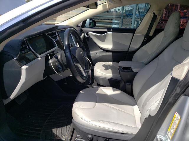5YJSA1H18EFP32393 - 2014 TESLA MODEL S Gümüş foto 7