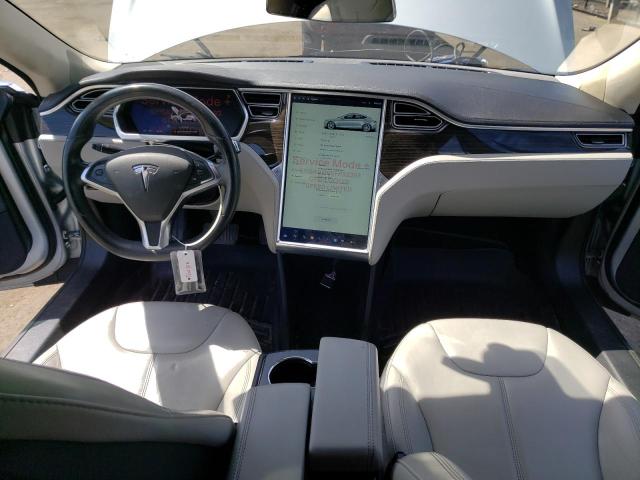 5YJSA1H18EFP32393 - 2014 TESLA MODEL S Gümüş foto 8