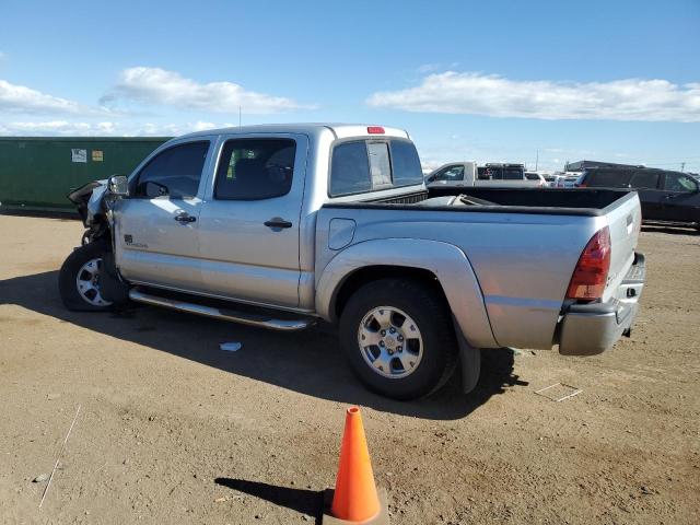 5TELU42N56Z187925 - 2006 TOYOTA TACOMA DOUBLE CAB SILVER photo 2