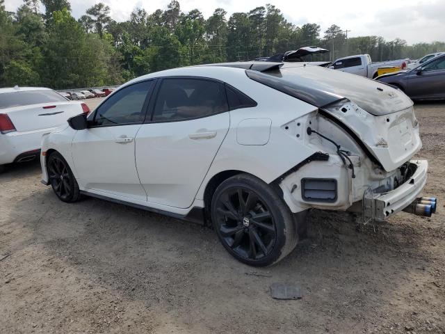 SHHFK7H99KU209739 - 2019 HONDA CIVIC SPORT TOURING WHITE photo 2