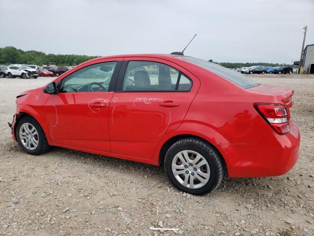 1G1JB5SH9H4173110 - 2017 CHEVROLET SONIC LS Qırmızı foto 2