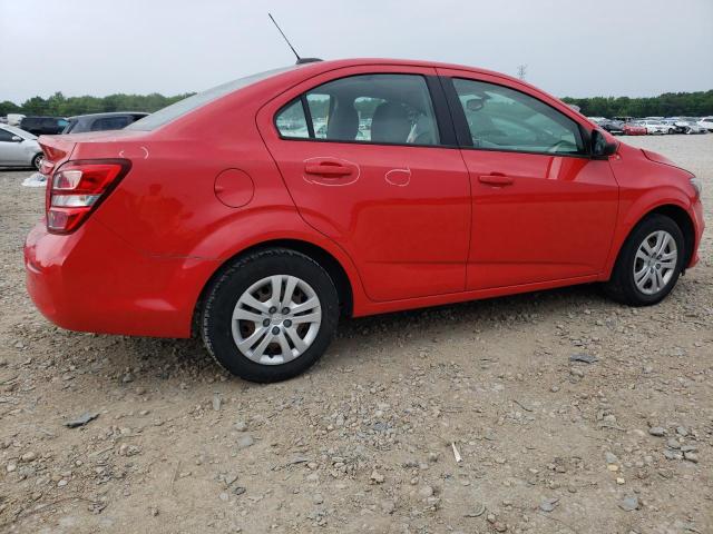 1G1JB5SH9H4173110 - 2017 CHEVROLET SONIC LS Qırmızı foto 3