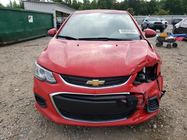 1G1JB5SH9H4173110 - 2017 CHEVROLET SONIC LS Qırmızı foto 5