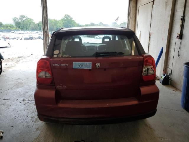 1B3HB28B78D659701 - 2008 DODGE CALIBER MAROON photo 6