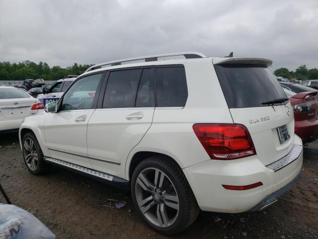 WDCGG8JB2FG363614 - 2015 MERCEDES-BENZ GLK 350 4MATIC WHITE photo 2